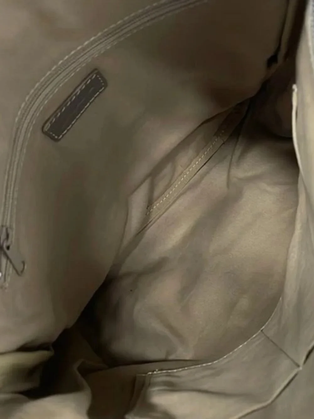 Dakota Beige Leather Backpack